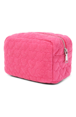 Косметичка MC Saint Barth Soft Pouch Quilted hearts розовые сердца