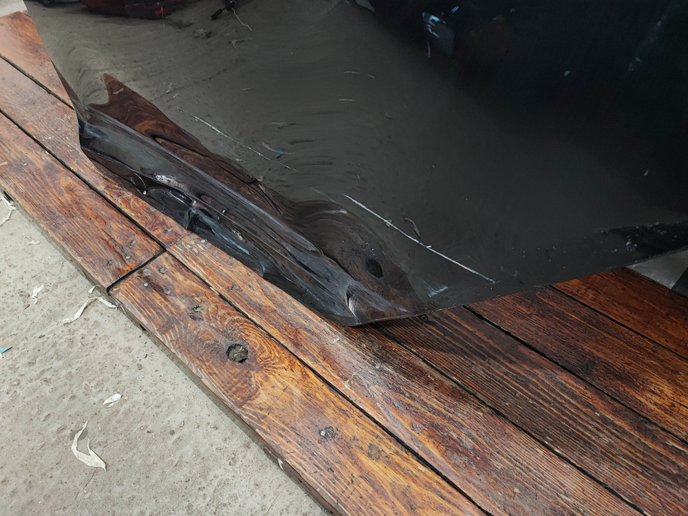 Дверь задняя левая Hyundai Solaris 2 (HCR) 17-нв Б/У Оригинал 77003H5000