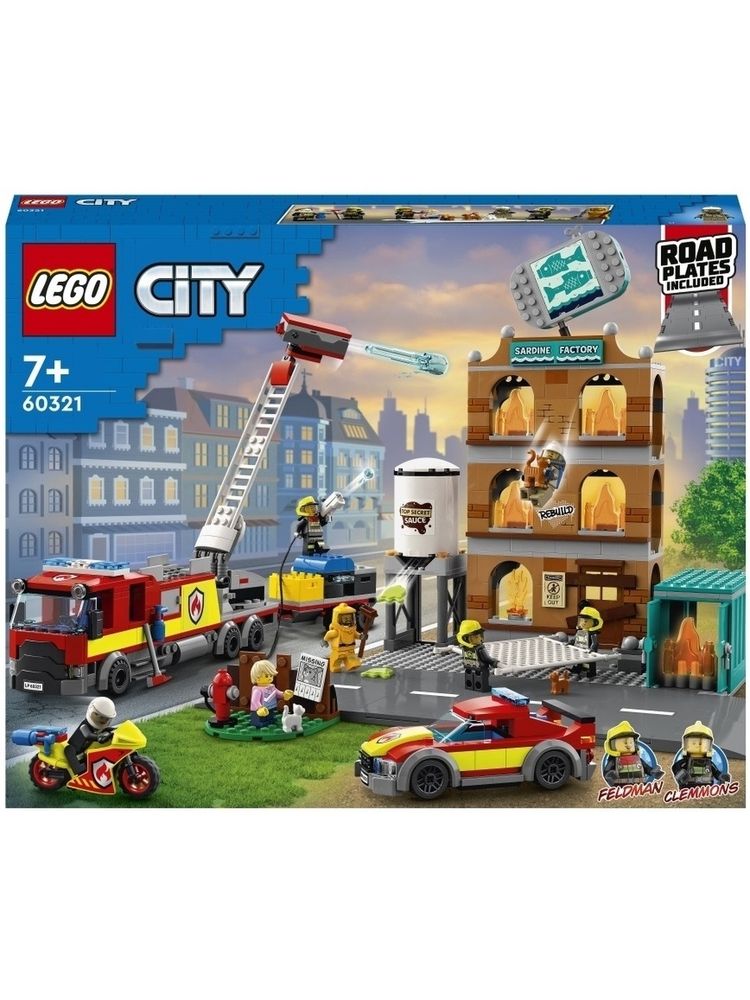 Конструктор LEGO City Fire 60321 Пожарная команда