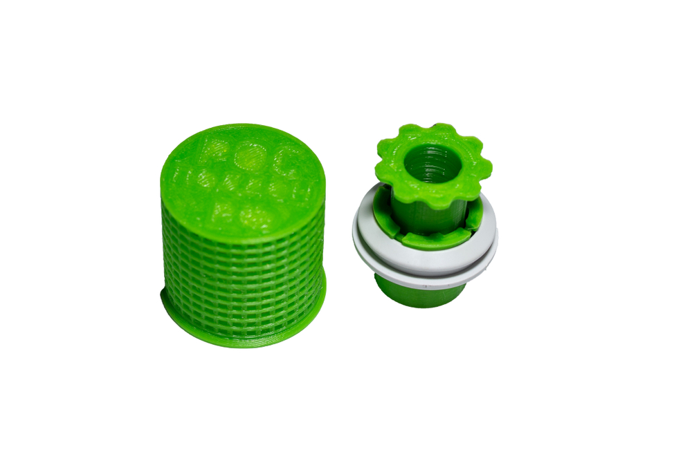 Сливной штуцер для гидропоники