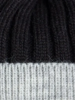 Шапка зимняя для девочки с помпоном и снуд