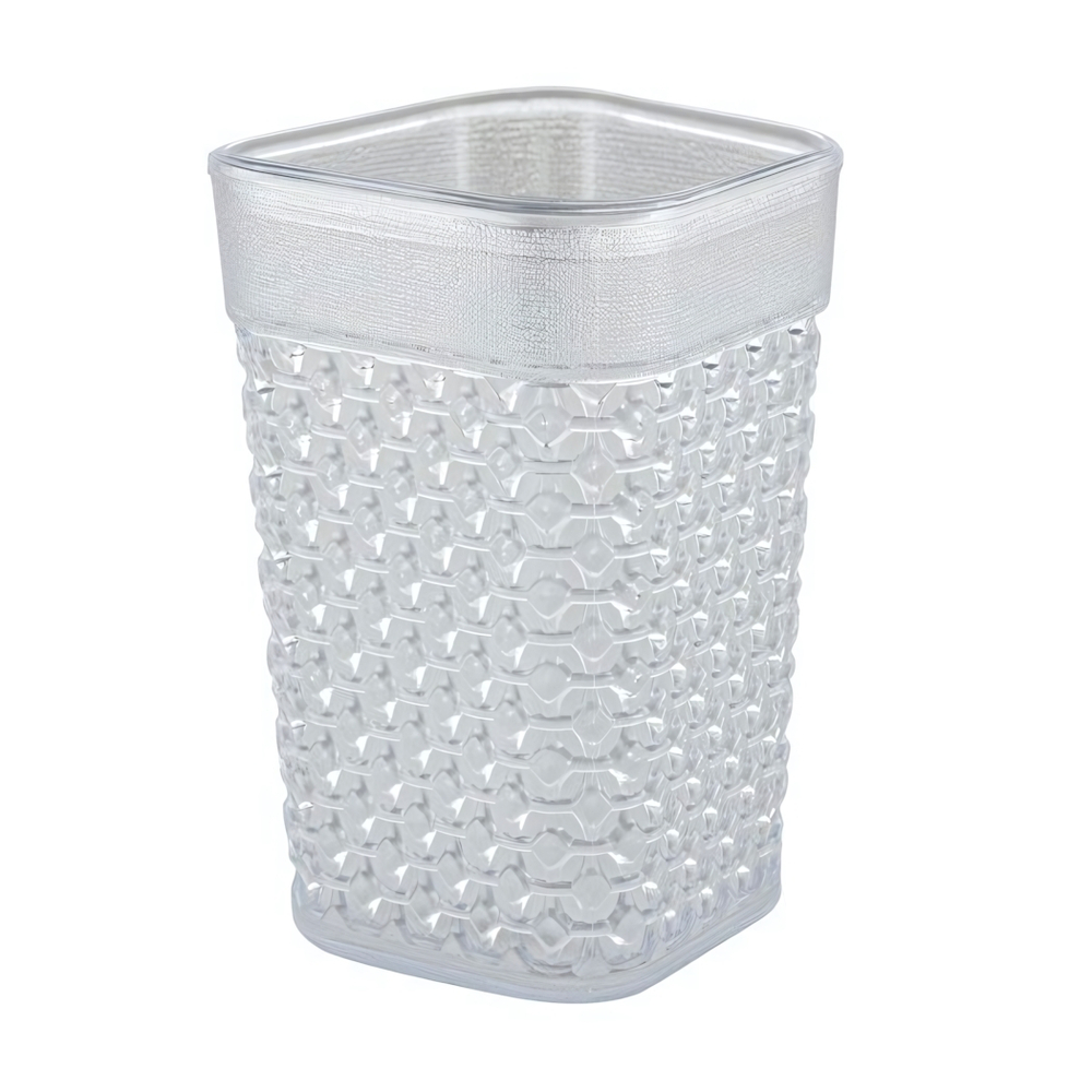 Стакан для ванной комнаты Plast Team Neo Luxe горный хрусталь