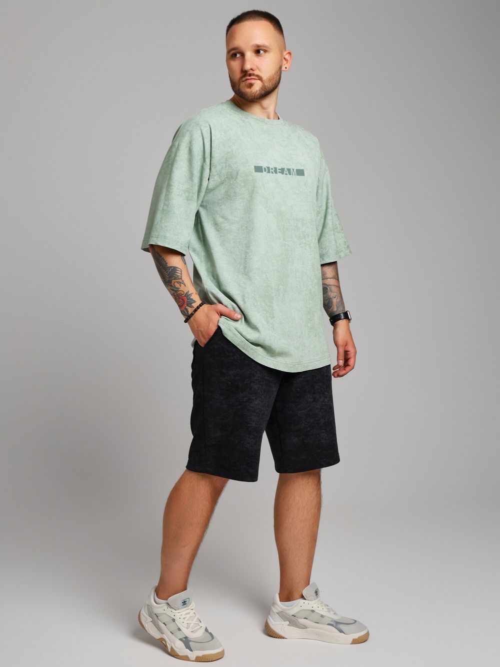 Фуфайка (футболка) мужская Сидней-4 Виотекс ФИСТАШКОВЫЙ