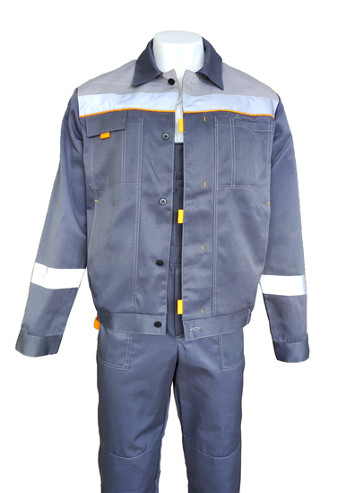 Костюм "Фавор" полукомбинезон (серый)