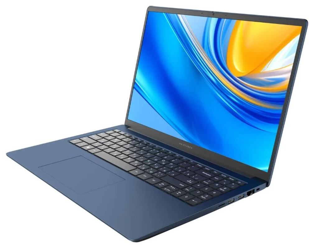 Ноутбук  Maibenben M657 16 ", Ryzen 7, 8 Гб RAM, 512 Гб SSD, Radeon Vega, Синий