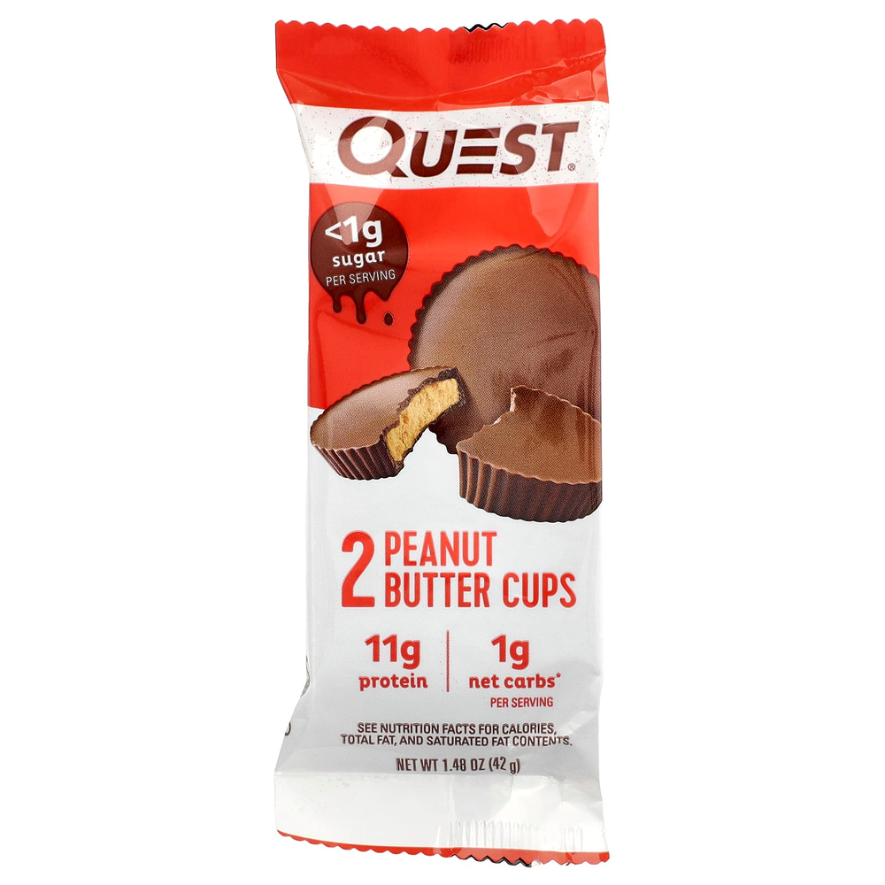 Quest Nutrition, конфеты с арахисовой пастой, 12 упаковок по 42 г (1,48 унции)
