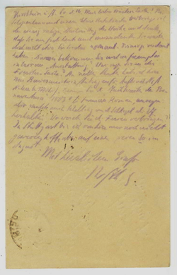 Почтовая карточка - Германия - 1916 г. Подписана, прошла почту