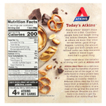 Atkins, шоколадный батончик с арахисовым маслом со вкусом претцелей, 5 батончиков, весом 48 г (1,69 унции) каждый