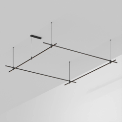 Основание ART-APRIORI-QUADRAT-ROD-800-3000x3000 (BK) (Arlight, IP20 Металл, 3 года) 048525