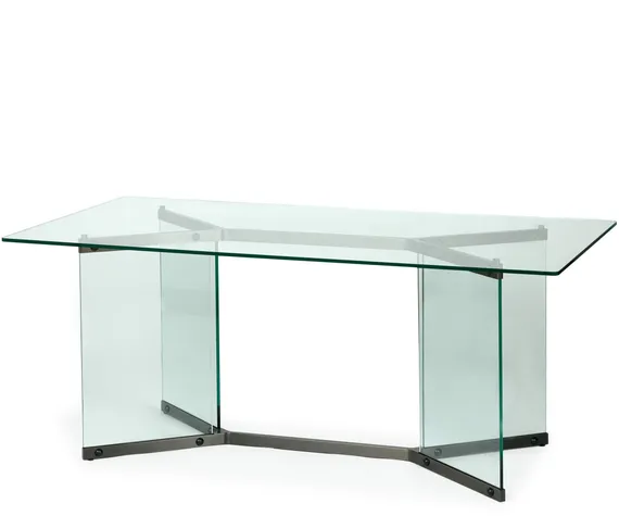 Стеклянный стол Prisma 180х90 см