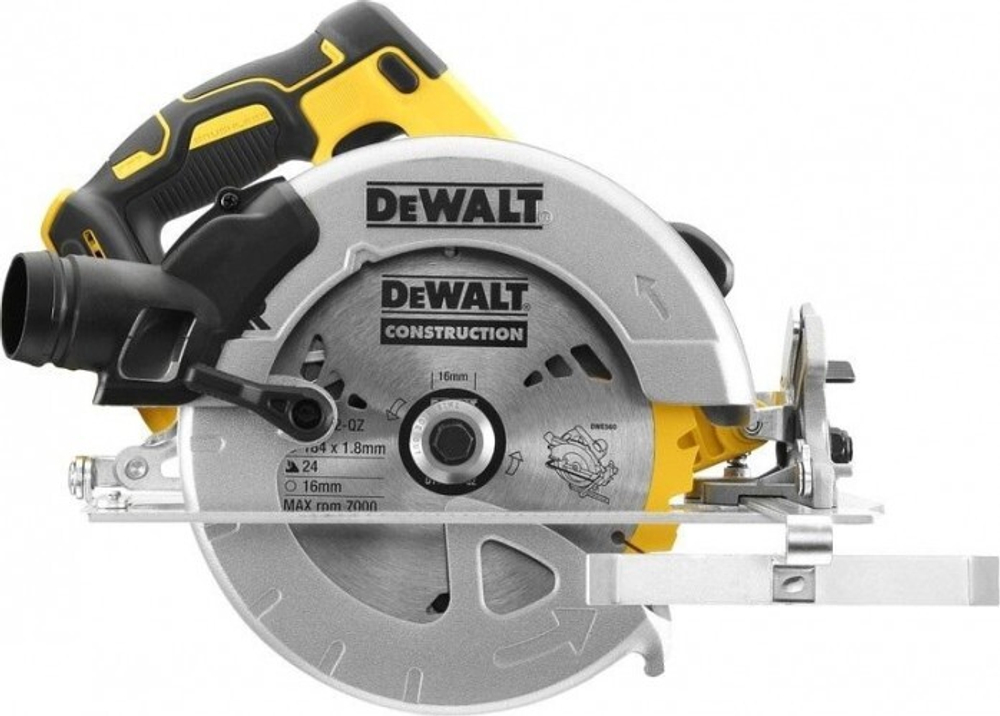Пила циркулярная аккумуляторная DeWALT DCS 570 NT без АКБ и ЗУ DCS570NT-XJ