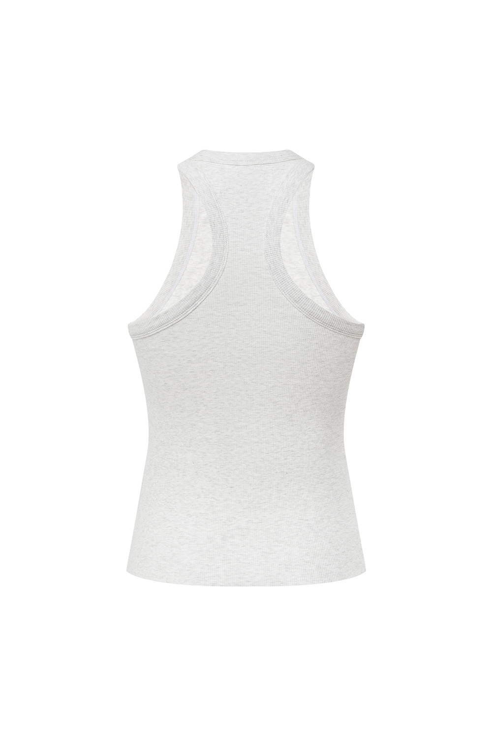 Майка с глубокой проймой AVRORA Светло-серый меланж