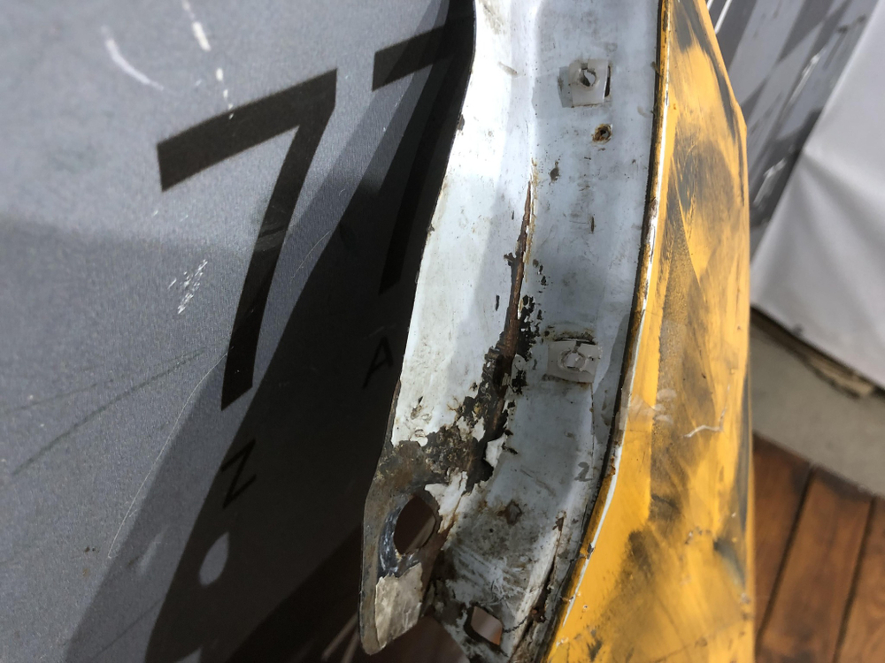 Крыло переднее левое Hyundai Solaris 2 (HCR) 17-нв Б/У  66311F9000