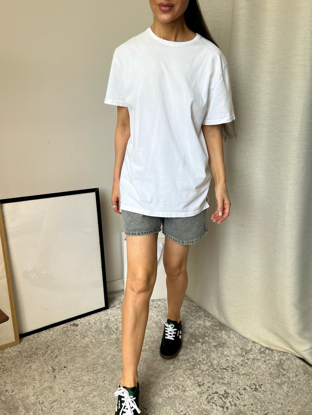 Джинсовые шорты Zara , M