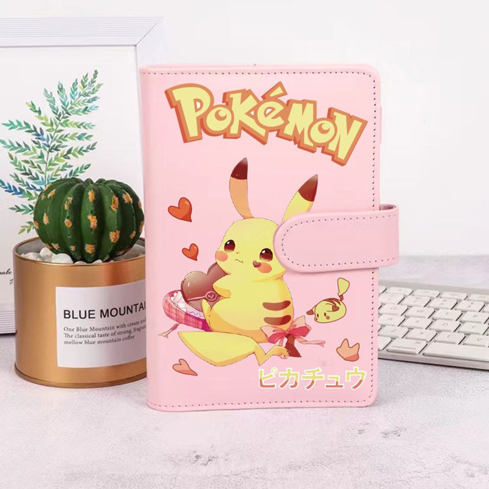 Ежедневник с застежкой &quot;Pokemon&quot;, розовый