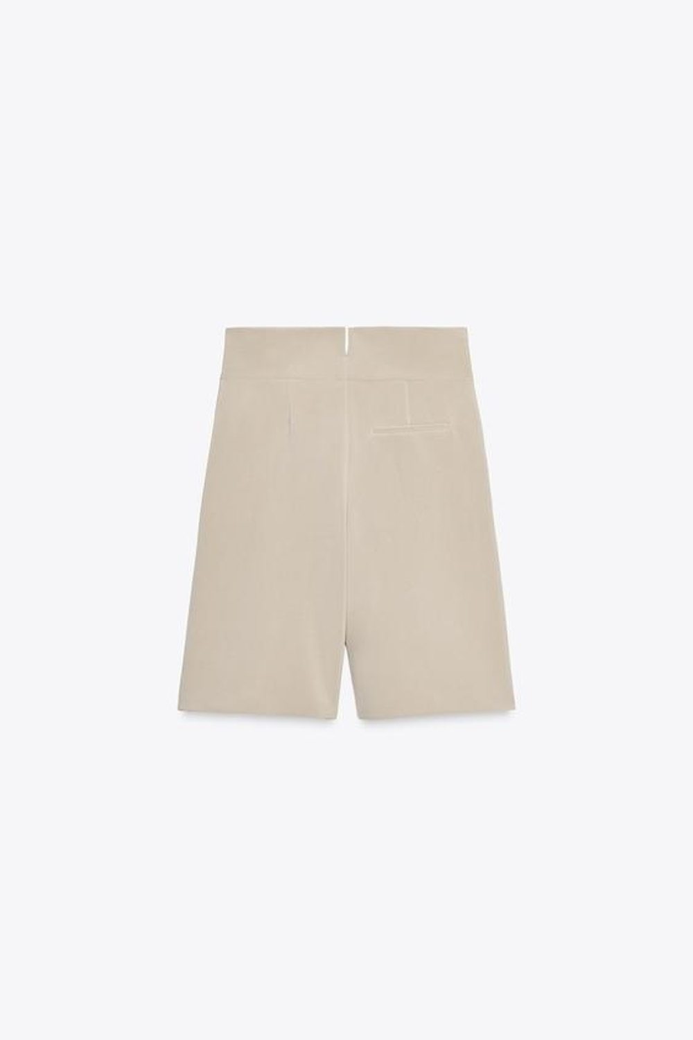 ZARA БЕРМУДЫ С ПЕРЕКРЕСТНОЙ ЗАСТЕЖКОЙ, РЫЖЕВАТО-КОРИЧНЕВЫЙ