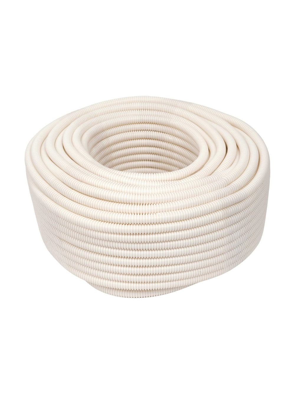 Гофрированная труба ПЛЛ Gigant легкая белая D20 с зондом 100м 20120HFR-W-GI