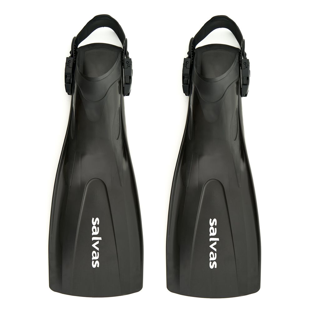 Ласты для плавания SALVAS Hazard Plus Fin BA160MLNNSTS, размер M/L, черные
