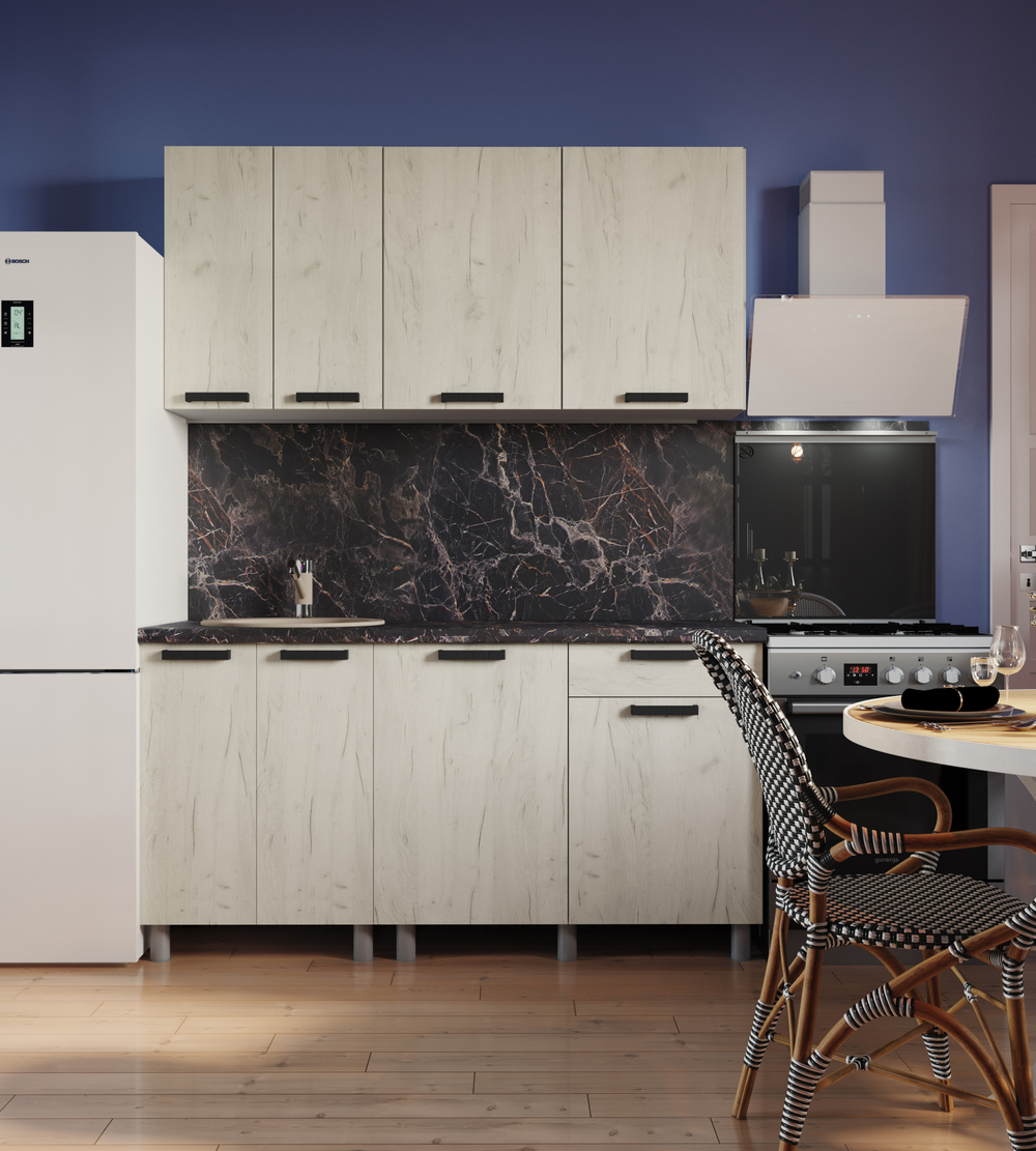 Кухня ДИОР готовое решение 1,6м