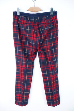 Брюки Zara в стильную клетку, маркировка L, визуально 46/48 размер