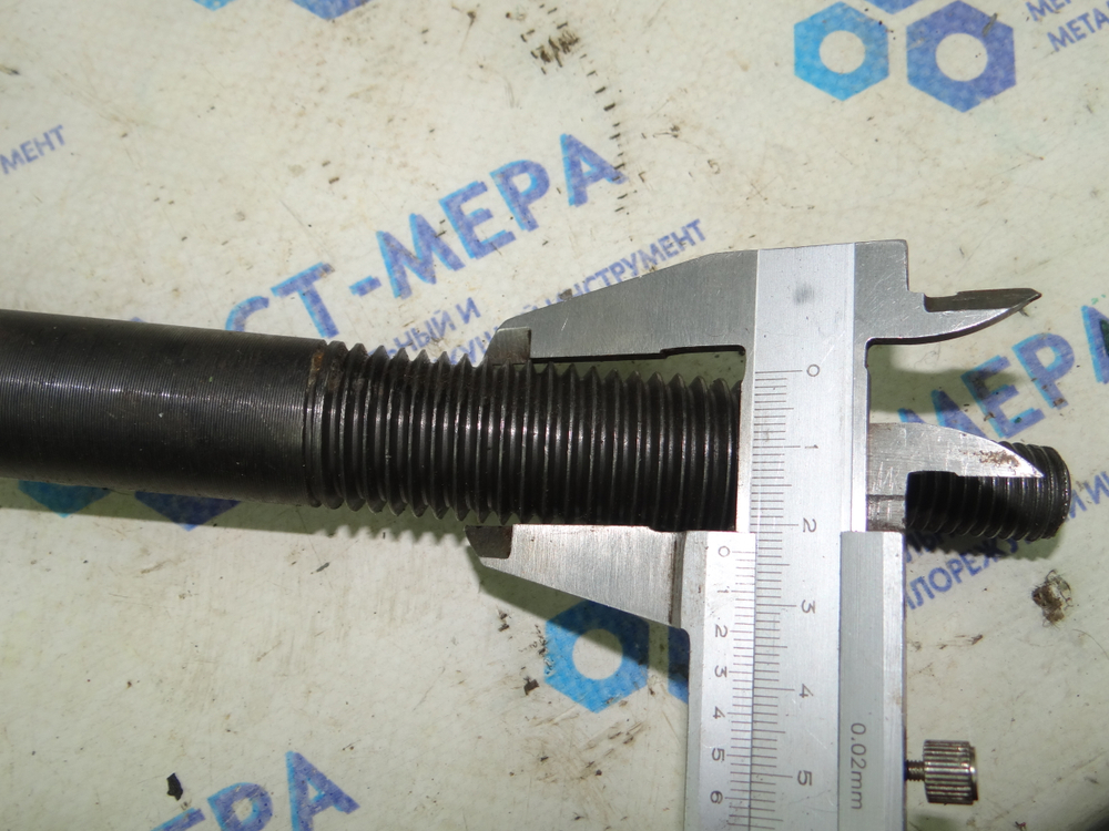 Шомпол (тяговый шпиндель) М24 для станков ISO 50 (7:24)