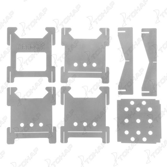 Печь-щепочница складная ПМ-03, 112х112х170мм, сталь 1мм (T-HS-PM-03) Helios
