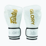 Боксёрские перчатки Fairtex Glory Kickboxing Competition Training Boxing white