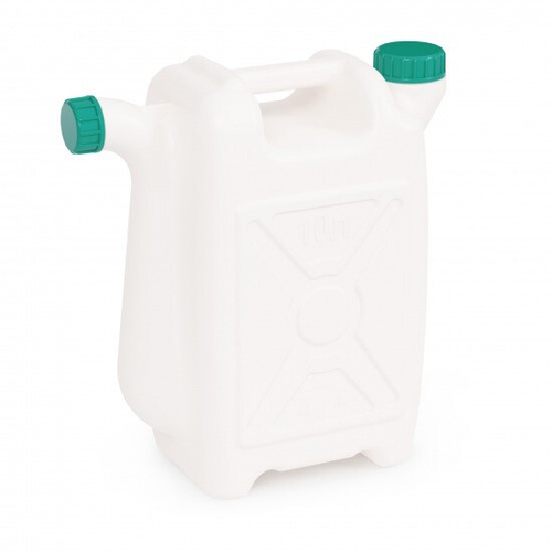 Канистра 10 л /пластик/ со сливом (Альтернатива)