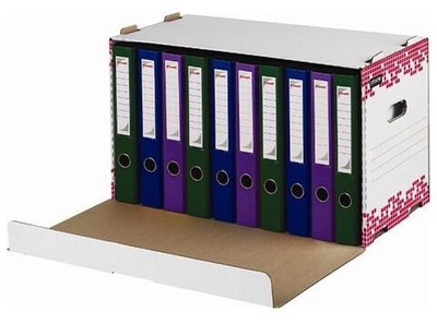 Бокс архивный 100мм ATTACHE "Selection" цельный, картон 327663