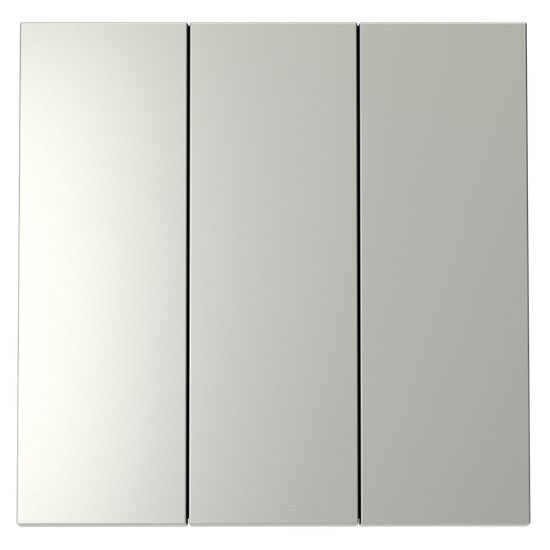 Клавиши для выключателя/переключателя трехклавишного, S70 (сталь)