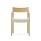 Стул Falconera со съемным чехлом из массива дуба с натуральной отделкой FSC Mix Credit