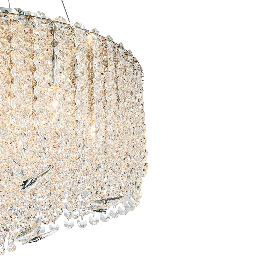 Подвесная люстра Indigo GIULIETTA 12051/12P Chrome V000600