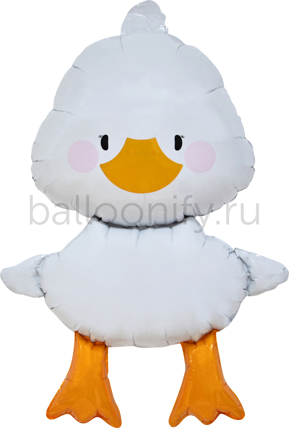 Шар (41''/104 см) Фигура, Гусь Обнимусь, 1 шт. в уп.