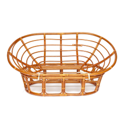 Диван MAMASAN/МАМАСАН 23/02 W /без подушки/ 169х102х80 см, Cognac (коньяк)