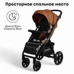 Коляска детская прогулочная BubaGo арт.BG 155-3 MODEL CROSS City цвет Кирпичный\Brick