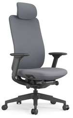 Кресло Antler EAN-001A Черный пластик/Серый