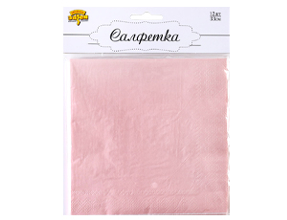 Салфетки в ассортименте 33см 12шт