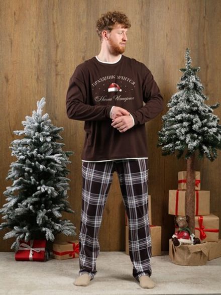 Костюм мужской Твикс-4 Виотекс КОРИЧНЕВЫЙ