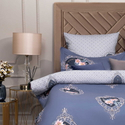 Постельное белье 2 спальное евро Arya home Alamode Alina