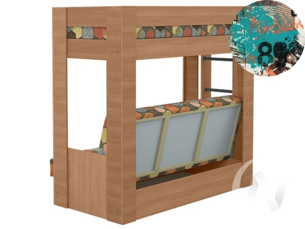 Диван-кровать двухъярусный КМ.009.01-016-00