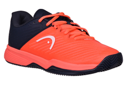 Детские теннисные кроссовки Head Revolt Pro 4.0 Clay - blueberry/fiery coral