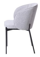 Стул-кресло DIANA TRF-08 теплый серый/ черный каркас