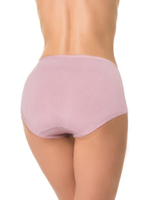 Трусы с высокой линией талии из деликатного бамбукового полотна (Размер: XXXL) (Цвет: темно-синий)