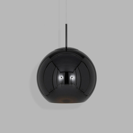 Pendant design lamp  Copper shade by Tom Dixon (Black,  D20)