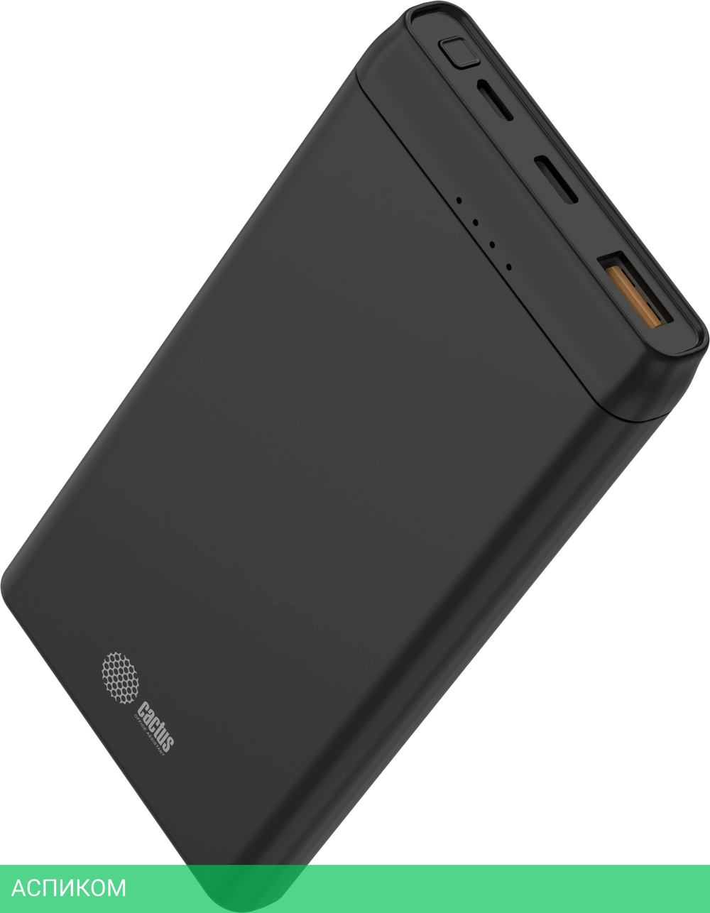 Портативное зарядное устройство Cactus CS-PBFSFT-10000 черный