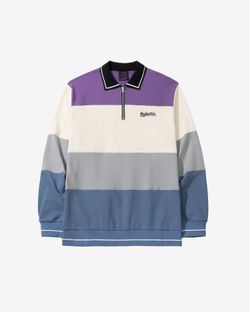 Толстовка Four Stripes Фиолетовый/Бежевый/Серый/Синий
