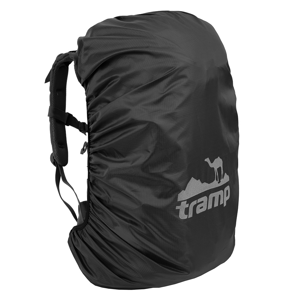 Tramp накидка на рюкзак 20-35л (черный)