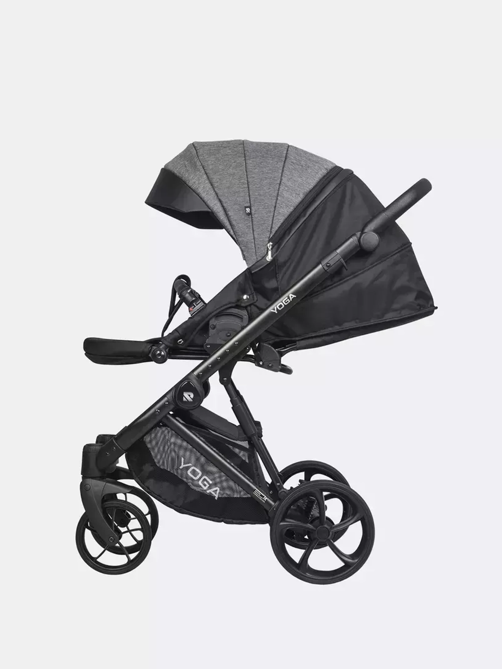 Коляска YOGA (2 в 1) (RIKO BASIC) 01 графит