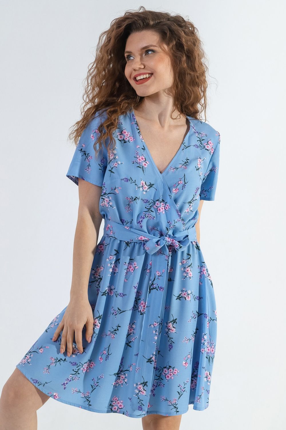 Платье Розмарин-1 Виотекс ГОЛУБОЙ