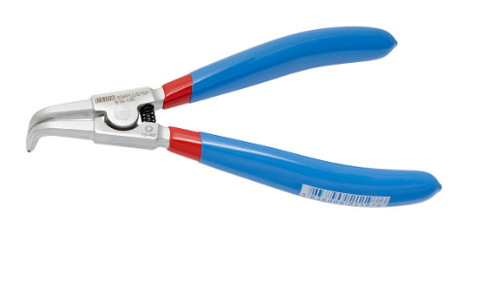 Съёмник наружных стопорных колец с загнутыми губками, 140 (3-10мм)